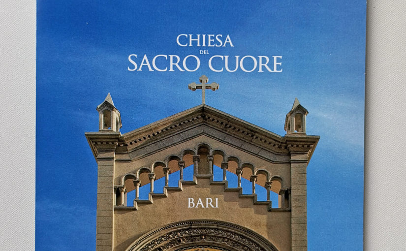 Pieghevole istituzionale della Chiesa del Sacro Cuore di Bari